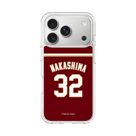 スリムプロテクションケース［ 楽天イーグルス - #32 Nakashima - ビジター ］