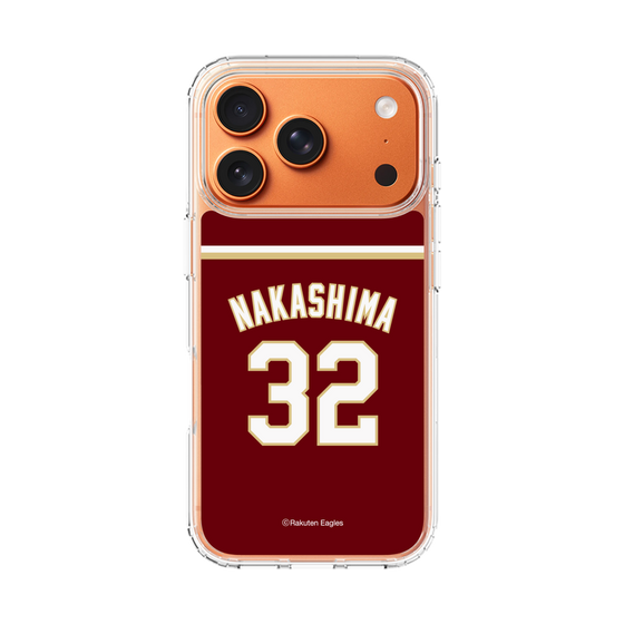 スリムプロテクションケース［ 楽天イーグルス - #32 Nakashima - ビジター ］