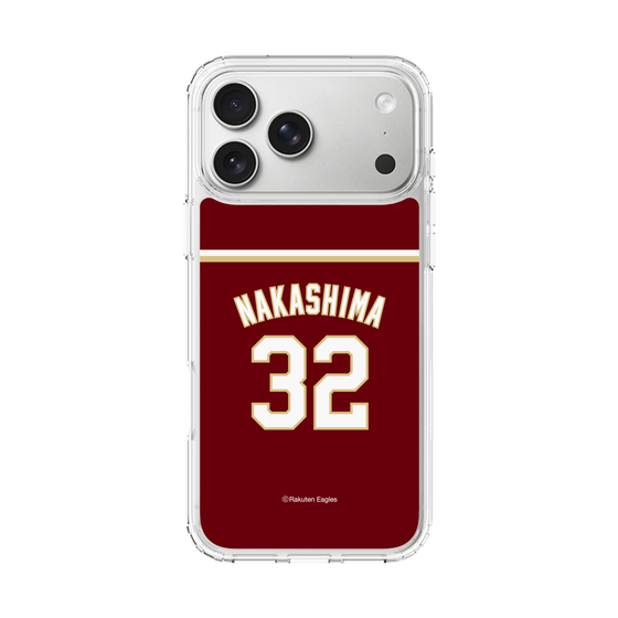 スリムプロテクションケース［ 楽天イーグルス - #32 Nakashima - ビジター ］