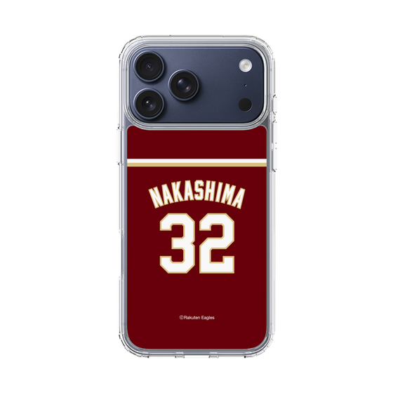 スリムプロテクションケース［ 楽天イーグルス - #32 Nakashima - ビジター ］