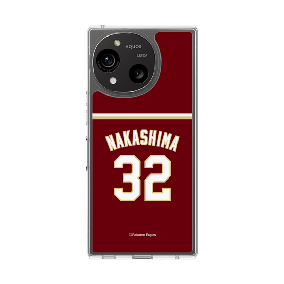 スリムプロテクションケース［ 楽天イーグルス - #32 Nakashima - ビジター ］