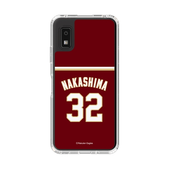 スリムプロテクションケース［ 楽天イーグルス - #32 Nakashima - ビジター ］