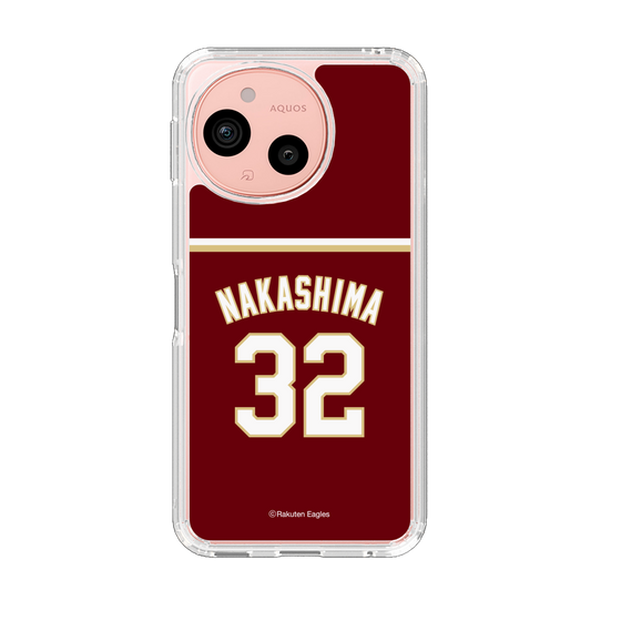スリムプロテクションケース［ 楽天イーグルス - #32 Nakashima - ビジター ］