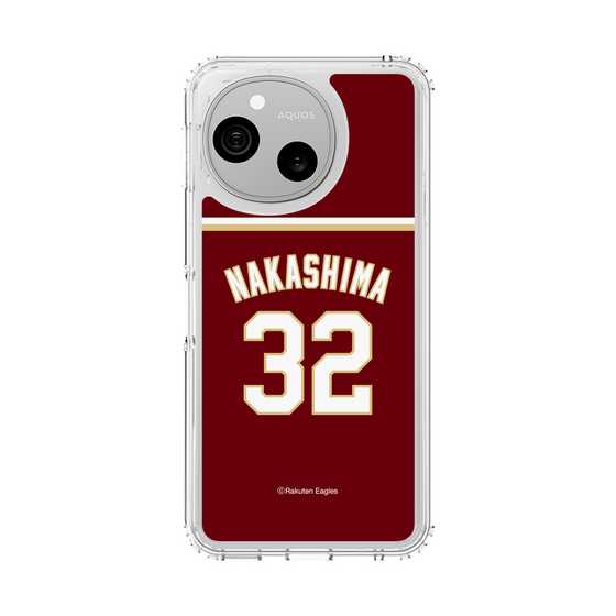 スリムプロテクションケース［ 楽天イーグルス - #32 Nakashima - ビジター ］