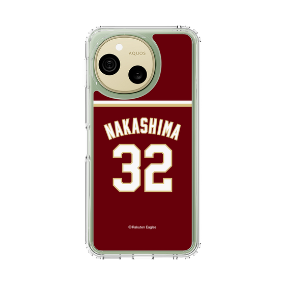 スリムプロテクションケース［ 楽天イーグルス - #32 Nakashima - ビジター ］