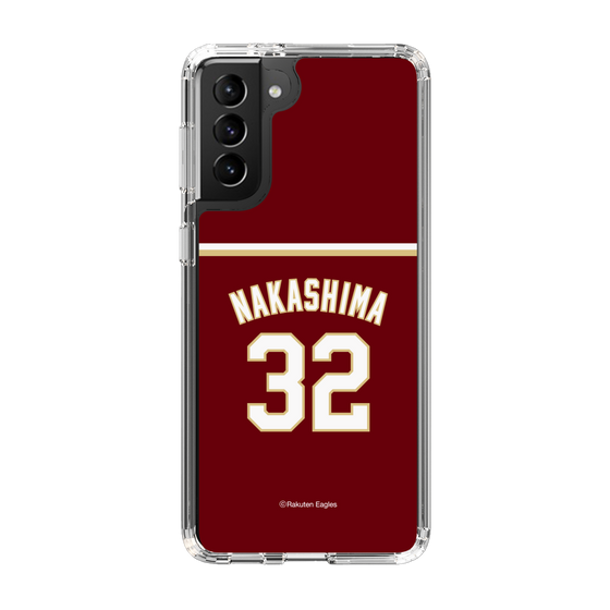 スリムプロテクションケース［ 楽天イーグルス - #32 Nakashima -ビジター ］