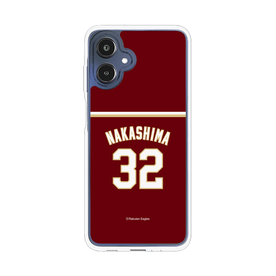 スリムプロテクションケース［ 楽天イーグルス - #32 Nakashima - ビジター ］