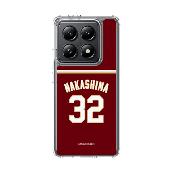 スリムプロテクションケース［ 楽天イーグルス - #32 Nakashima - ビジター ］