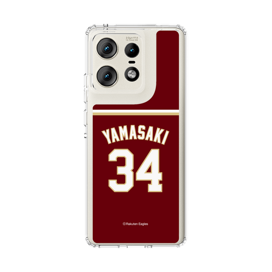 スリムプロテクションケース［ 楽天イーグルス - #34 Yamasaki - ビジター ］