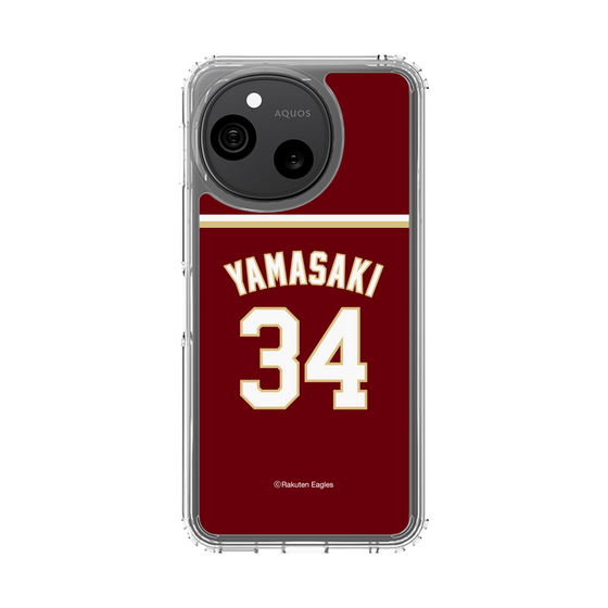 スリムプロテクションケース［ 楽天イーグルス - #34 Yamasaki - ビジター ］