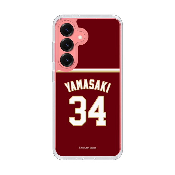 スリムプロテクションケース［ 楽天イーグルス - #34 Yamasaki -ビジター ］