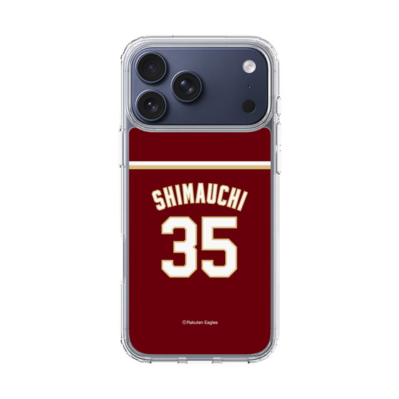 スリムプロテクションケース［ 楽天イーグルス - #35 Shimauchi - ビジター ］
