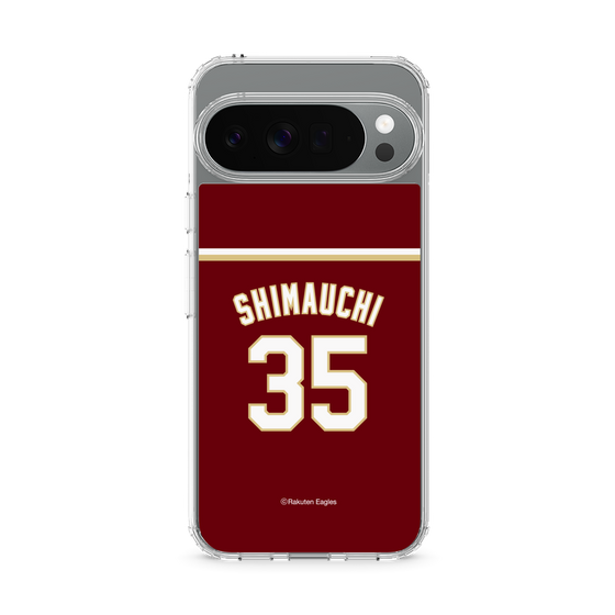 スリムプロテクションケース［ 楽天イーグルス - #35 Shimauchi - ビジター ］