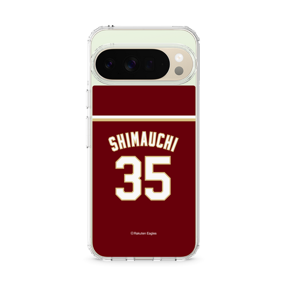 スリムプロテクションケース［ 楽天イーグルス - #35 Shimauchi - ビジター ］