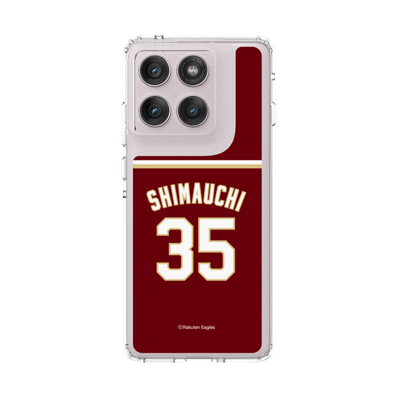 スリムプロテクションケース［ 楽天イーグルス - #35 Shimauchi - ビジター ］
