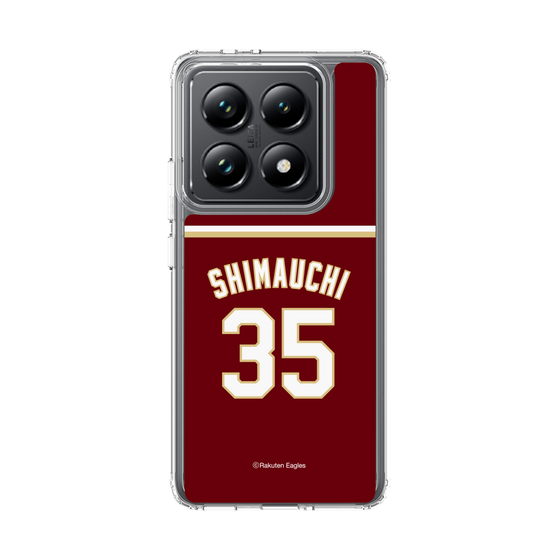 スリムプロテクションケース［ 楽天イーグルス - #35 Shimauchi - ビジター ］