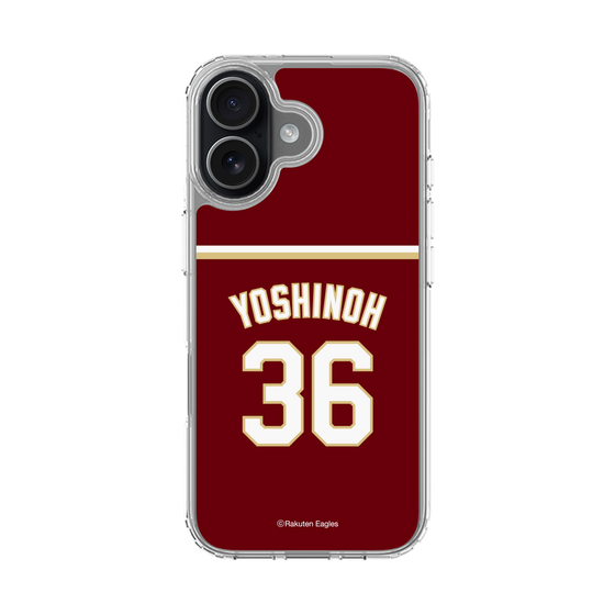 スリムプロテクションケース［ 楽天イーグルス - #36 Yoshinoh - ビジター ］