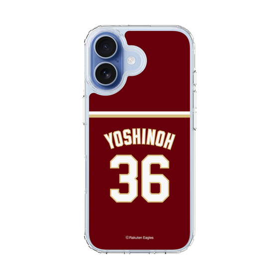 スリムプロテクションケース［ 楽天イーグルス - #36 Yoshinoh - ビジター ］