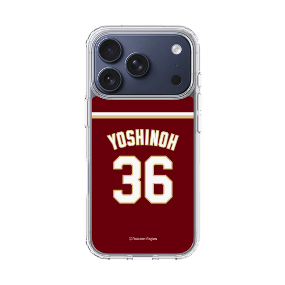 スリムプロテクションケース［ 楽天イーグルス - #36 Yoshinoh - ビジター ］