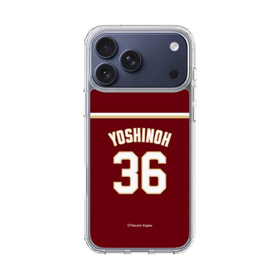 スリムプロテクションケース［ 楽天イーグルス - #36 Yoshinoh - ビジター ］