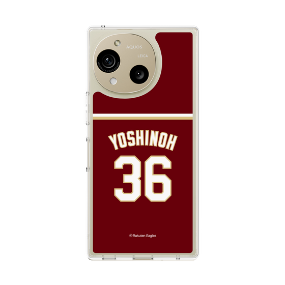 スリムプロテクションケース［ 楽天イーグルス - #36 Yoshinoh - ビジター ］