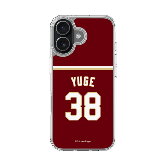 スリムプロテクションケース［ 楽天イーグルス - #38 Yuge - ビジター ］