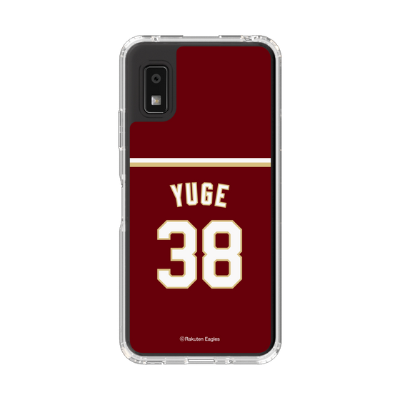 スリムプロテクションケース［ 楽天イーグルス - #38 Yuge - ビジター ］
