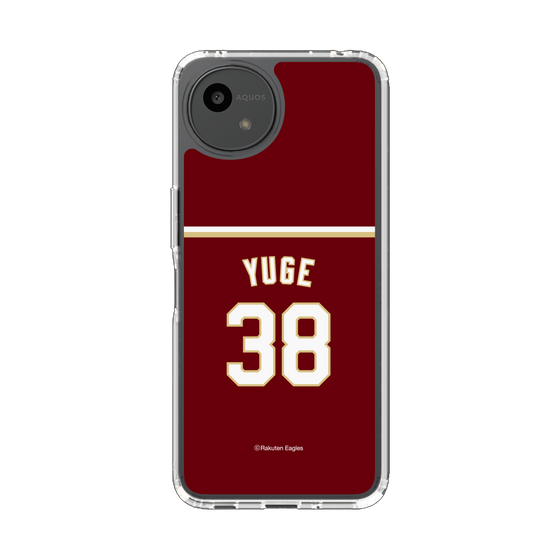 スリムプロテクションケース［ 楽天イーグルス - #38 Yuge - ビジター ］