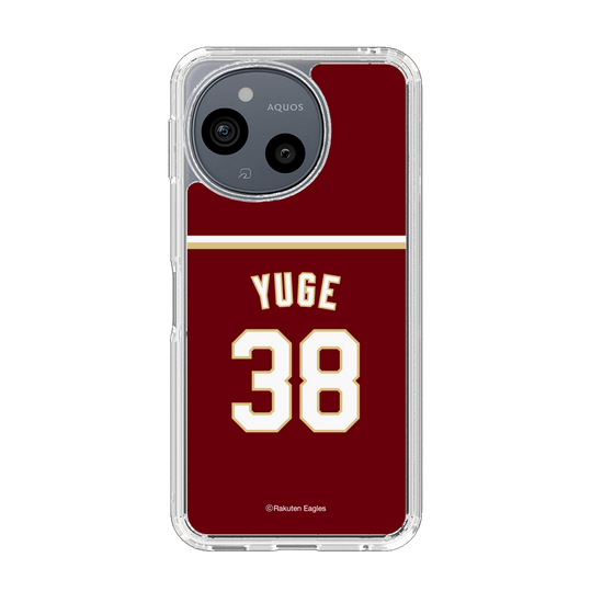 スリムプロテクションケース［ 楽天イーグルス - #38 Yuge - ビジター ］