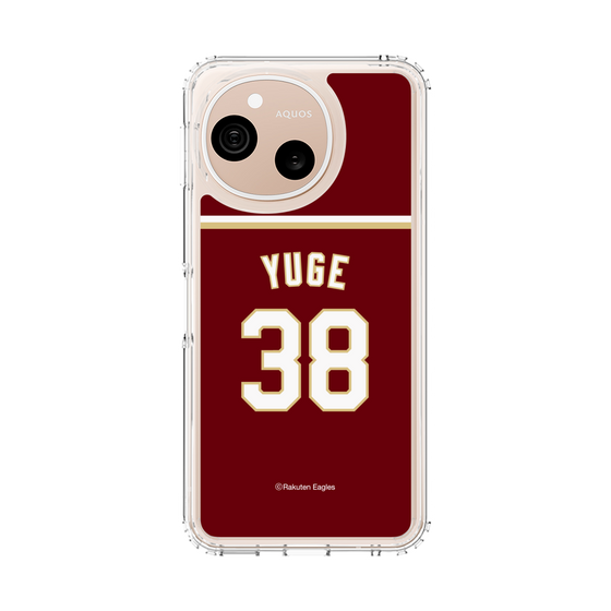 スリムプロテクションケース［ 楽天イーグルス - #38 Yuge - ビジター ］