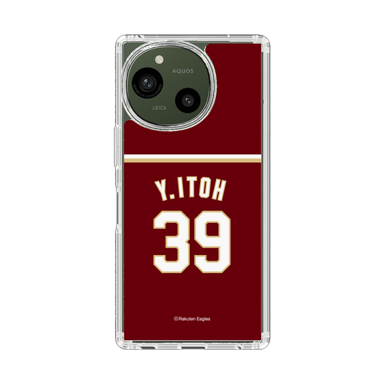スリムプロテクションケース［ 楽天イーグルス - #39 Itoh - ビジター ］