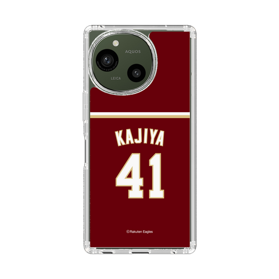 スリムプロテクションケース［ 楽天イーグルス - #41 Kajiya - ビジター ］