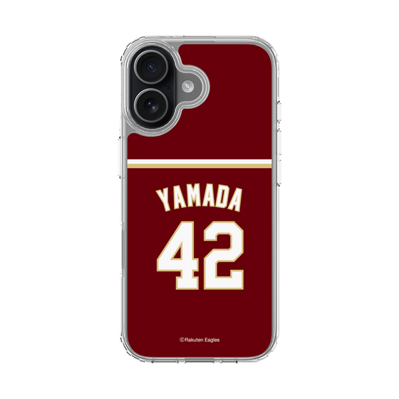 スリムプロテクションケース［ 楽天イーグルス - #42 Yamada - ビジター ］