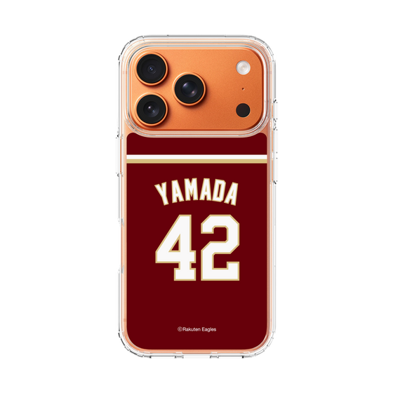 スリムプロテクションケース［ 楽天イーグルス - #42 Yamada - ビジター ］
