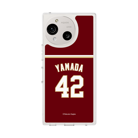 スリムプロテクションケース［ 楽天イーグルス - #42 Yamada - ビジター ］