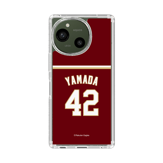 スリムプロテクションケース［ 楽天イーグルス - #42 Yamada - ビジター ］