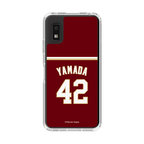 スリムプロテクションケース［ 楽天イーグルス - #42 Yamada - ビジター ］