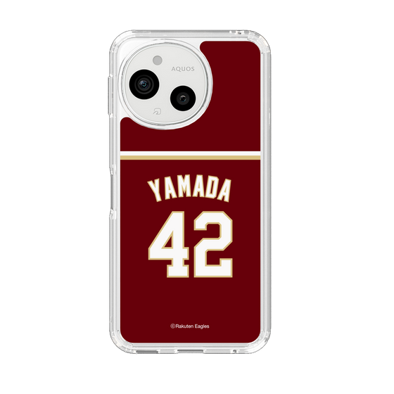 スリムプロテクションケース［ 楽天イーグルス - #42 Yamada - ビジター ］