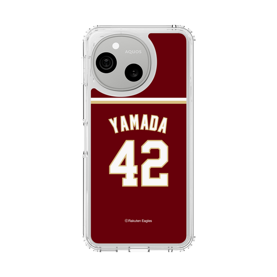 スリムプロテクションケース［ 楽天イーグルス - #42 Yamada - ビジター ］