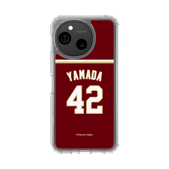 スリムプロテクションケース［ 楽天イーグルス - #42 Yamada - ビジター ］