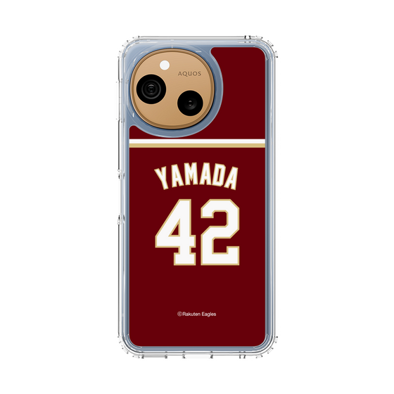 スリムプロテクションケース［ 楽天イーグルス - #42 Yamada - ビジター ］