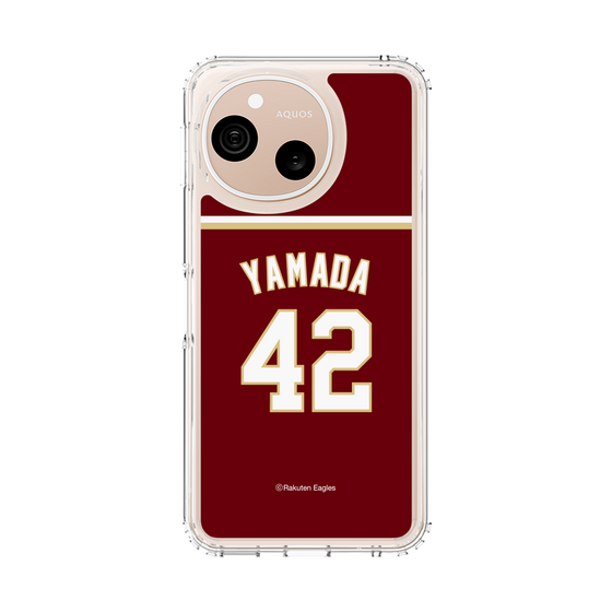 スリムプロテクションケース［ 楽天イーグルス - #42 Yamada - ビジター ］