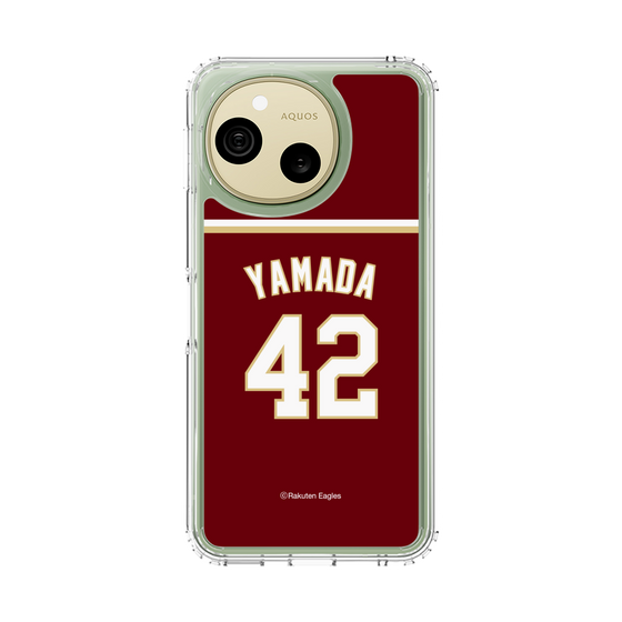 スリムプロテクションケース［ 楽天イーグルス - #42 Yamada - ビジター ］