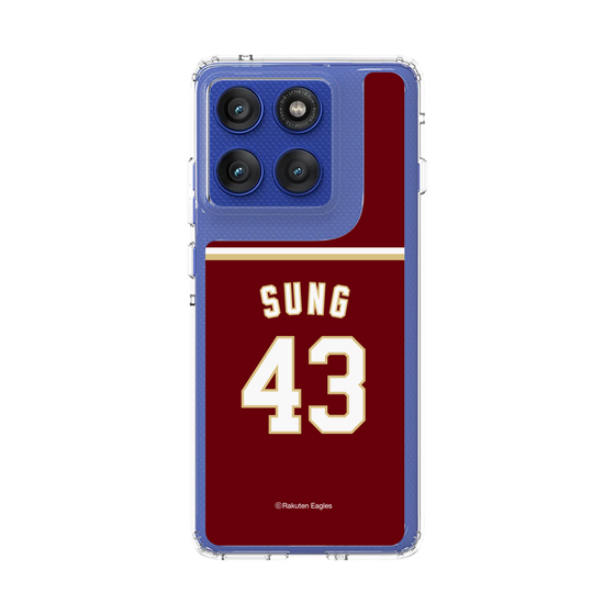 スリムプロテクションケース［ 楽天イーグルス - #43 Sung - ビジター ］