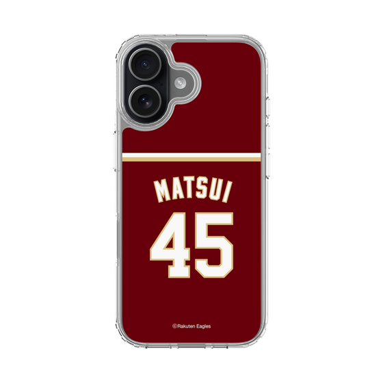 スリムプロテクションケース［ 楽天イーグルス - #45 Matsui - ビジター ］