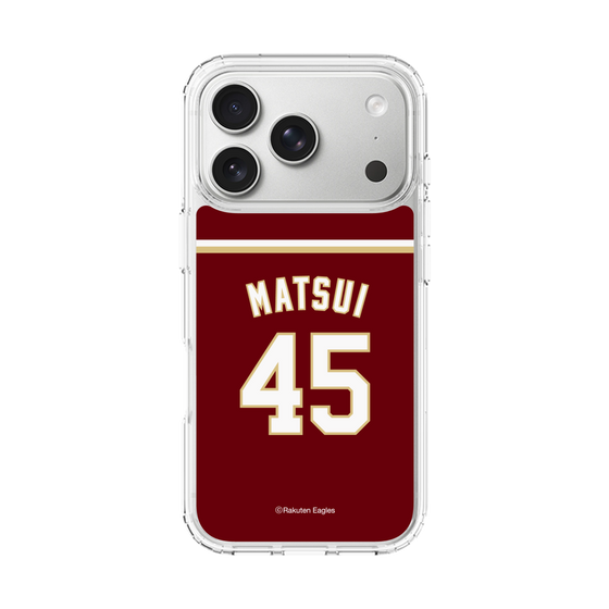 スリムプロテクションケース［ 楽天イーグルス - #45 Matsui - ビジター ］
