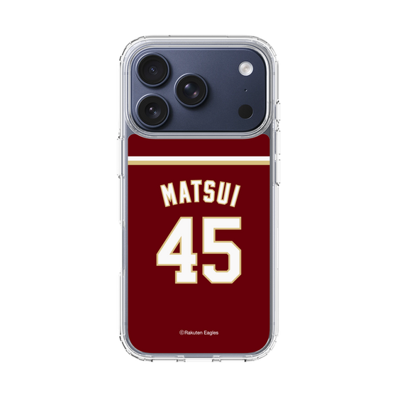 スリムプロテクションケース［ 楽天イーグルス - #45 Matsui - ビジター ］