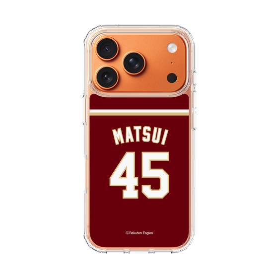 スリムプロテクションケース［ 楽天イーグルス - #45 Matsui - ビジター ］