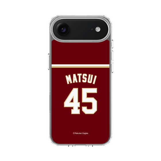 スリムプロテクションケース［ 楽天イーグルス - #45 Matsui - ビジター ］
