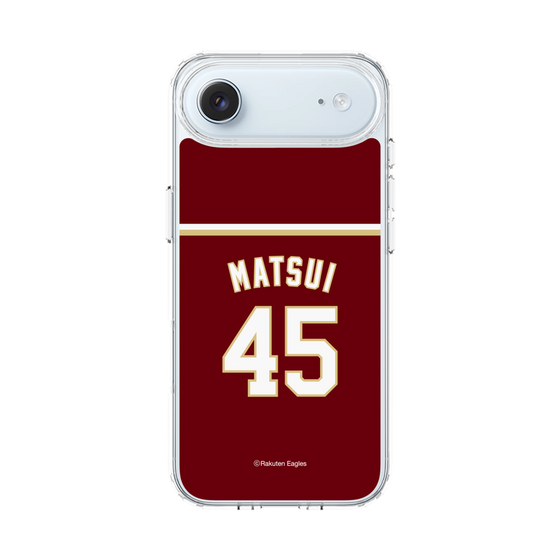 スリムプロテクションケース［ 楽天イーグルス - #45 Matsui - ビジター ］